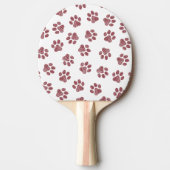 Doodle Paws, Dog Paws, Bourgogne Paws Tafeltennisbatje (Voorkant)