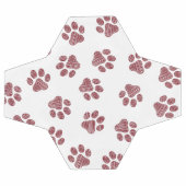Doodle Paws, Dog Paws, Bourgogne Paws Voetbal (Enkel)