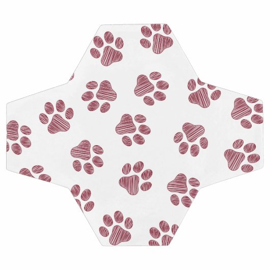 Doodle Paws, Dog Paws, Bourgogne Paws Voetbal (Enkel)