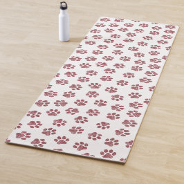 Doodle Paws, Dog Paws, Bourgogne Paws Yogamat