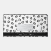 Doodle Paws, Dog Paws, Cat Paws, Black Paws Bureaumat (Keyboard & Muis)
