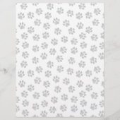 Doodle Paws, Dog Paws, Cat Paws, Black Paws Flyer (Voorkant)