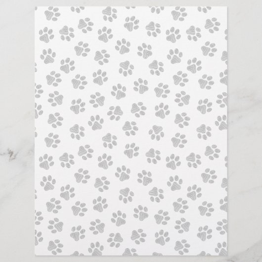 Doodle Paws, Dog Paws, Cat Paws, Black Paws Flyer (Voorkant)