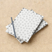 Doodle Paws, Dog Paws, Cat Paws, Black Paws Notitieblok