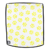 Doodle Paws, Dog Paws, Gele Paws Rugtassen (Verwijderbaar gezicht)