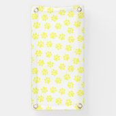 Doodle Paws, Dog Paws, Gele Paws Spandoek (Verticaal)