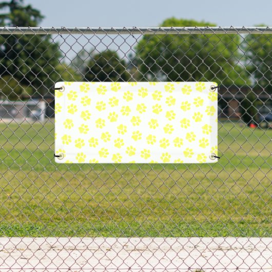Doodle Paws, Dog Paws, Gele Paws Spandoek (Insitu)