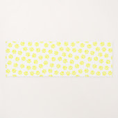 Doodle Paws, Dog Paws, Gele Paws Yogamat (Voorkant (horizontaal))