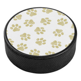 Doodle Paws, Dog Paws, Gouden Paws Hockey Puck