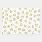Doodle Paws, Dog Paws, Gouden Paws Inpakpapier Vel (Voorkant 2)