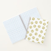 Doodle Paws, Dog Paws, Gouden Paws Notitieboek (Binnen)