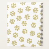 Doodle Paws, Dog Paws, Gouden Paws Planner (Achterkant)