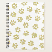 Doodle Paws, Dog Paws, Gouden Paws Planner (Voorkant)