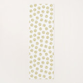 Doodle Paws, Dog Paws, Gouden Paws Yogamat (Achterkant)