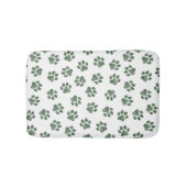 Doodle Paws, Dog Paws, Groene Paws Badmat (Voorkant)