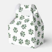 Doodle Paws, Dog Paws, Groene Paws Bedankdoosjes (Voorkant Zijde)