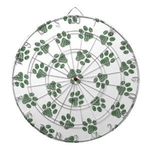 Doodle Paws, Dog Paws, Groene Paws Dartbord