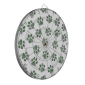 Doodle Paws, Dog Paws, Groene Paws Dartbord (Voorkant Links)