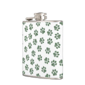 Doodle Paws, Dog Paws, Groene Paws Heupfles (Links)