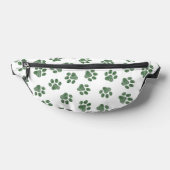 Doodle Paws, Dog Paws, Groene Paws Heuptasje (Liggend)