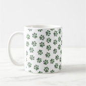 Doodle Paws, Dog Paws, Groene Paws Koffiemok (Links)