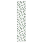 Doodle Paws, Dog Paws, Groene Paws Korte Tafelloper (Voorkant)
