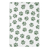 Doodle Paws, Dog Paws, Groene Paws Mini Klembord (Achterkant)