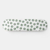 Doodle Paws, Dog Paws, Groene Paws Persoonlijk Skateboard (Horizontaal)