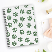 Doodle Paws, Dog Paws, Groene Paws Planner