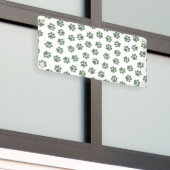 Doodle Paws, Dog Paws, Groene Paws Spandoek (Buitenkant Gebouw)