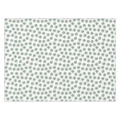 Doodle Paws, Dog Paws, Groene Paws Tafelkleed (Voorkant (Horizontaal))
