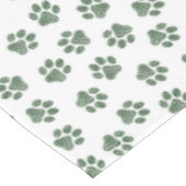 Doodle Paws, Dog Paws, Groene Paws Tafelkleed (Gekanteld)
