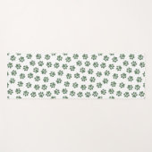 Doodle Paws, Dog Paws, Groene Paws Yogamat (Voorkant (horizontaal))