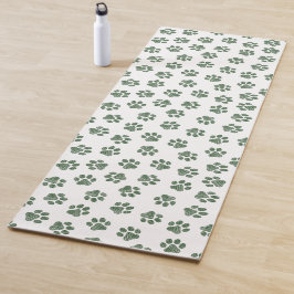 Doodle Paws, Dog Paws, Groene Paws Yogamat