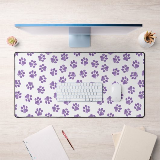 Doodle Paws, Dog Paws, Paarse Paws Bureaumat (Kantoor 1)
