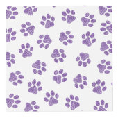 Doodle Paws, Dog Paws, Paarse Paws Kubus (Voorkant)