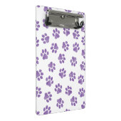 Doodle Paws, Dog Paws, Paarse Paws Mini Klembord (Schuin)