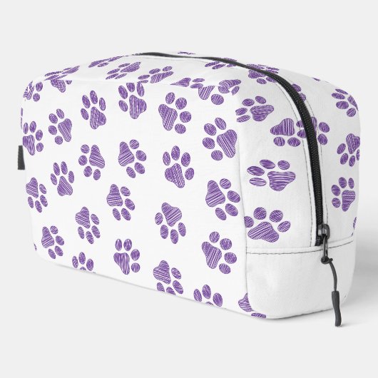 Doodle Paws, Dog Paws, Paarse Paws Toilettasje (Rechterhoek)