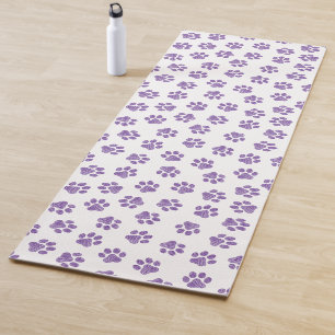Doodle Paws, Dog Paws, Paarse Paws Yogamat