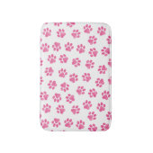 Doodle Paws, Dog Paws, Pink Paws Badmat (Voorkant Verticaal)