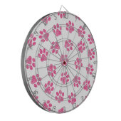 Doodle Paws, Dog Paws, Pink Paws Dartbord (Voorkant Links)