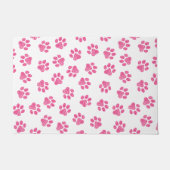 Doodle Paws, Dog Paws, Pink Paws Deurmat (Voorkant)