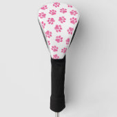 Doodle Paws, Dog Paws, Pink Paws Golfheadcover (Voorkant)