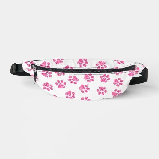 Doodle Paws, Dog Paws, Pink Paws Heuptasje (Voorkant)