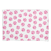 Doodle Paws, Dog Paws, Pink Paws Kussensloop (Voorkant)