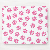 Doodle Paws, Dog Paws, Pink Paws Muismat (Voorkant)