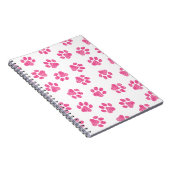Doodle Paws, Dog Paws, Pink Paws Notitieboek (Rechterzijde)