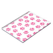 Doodle Paws, Dog Paws, Pink Paws Notitieboek (Linkerzijde)