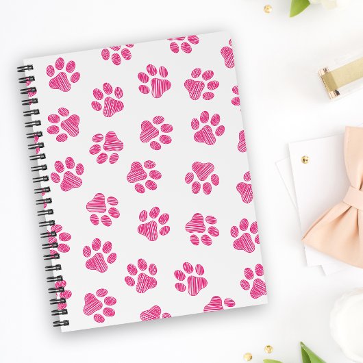 Doodle Paws, Dog Paws, Pink Paws Planner