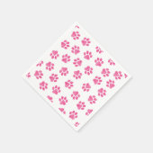 Doodle Paws, Dog Paws, Pink Paws Servet (Hoek)